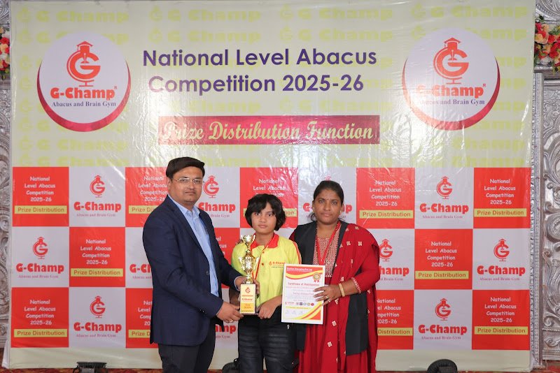 G-Champ Abacus, Nanded — student achievement 2